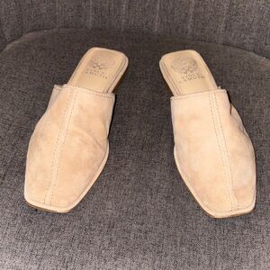 Vince Camuto Tan mules